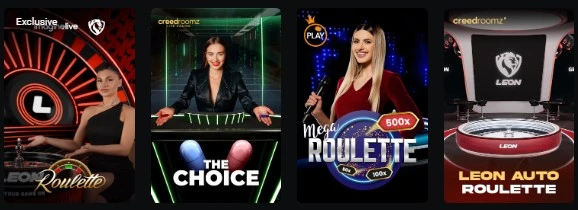 Roulette preview image for live casino tables